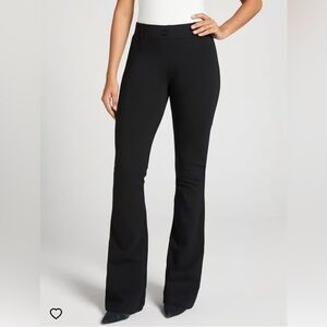 Betabrand Classic Dress Yoga Pants Bootcut Black Women’s Small
